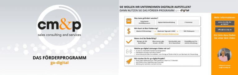 Das Förderprogramm go-digital
